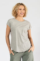 Surya Organic Cotton Basic Tee - everyday top for women