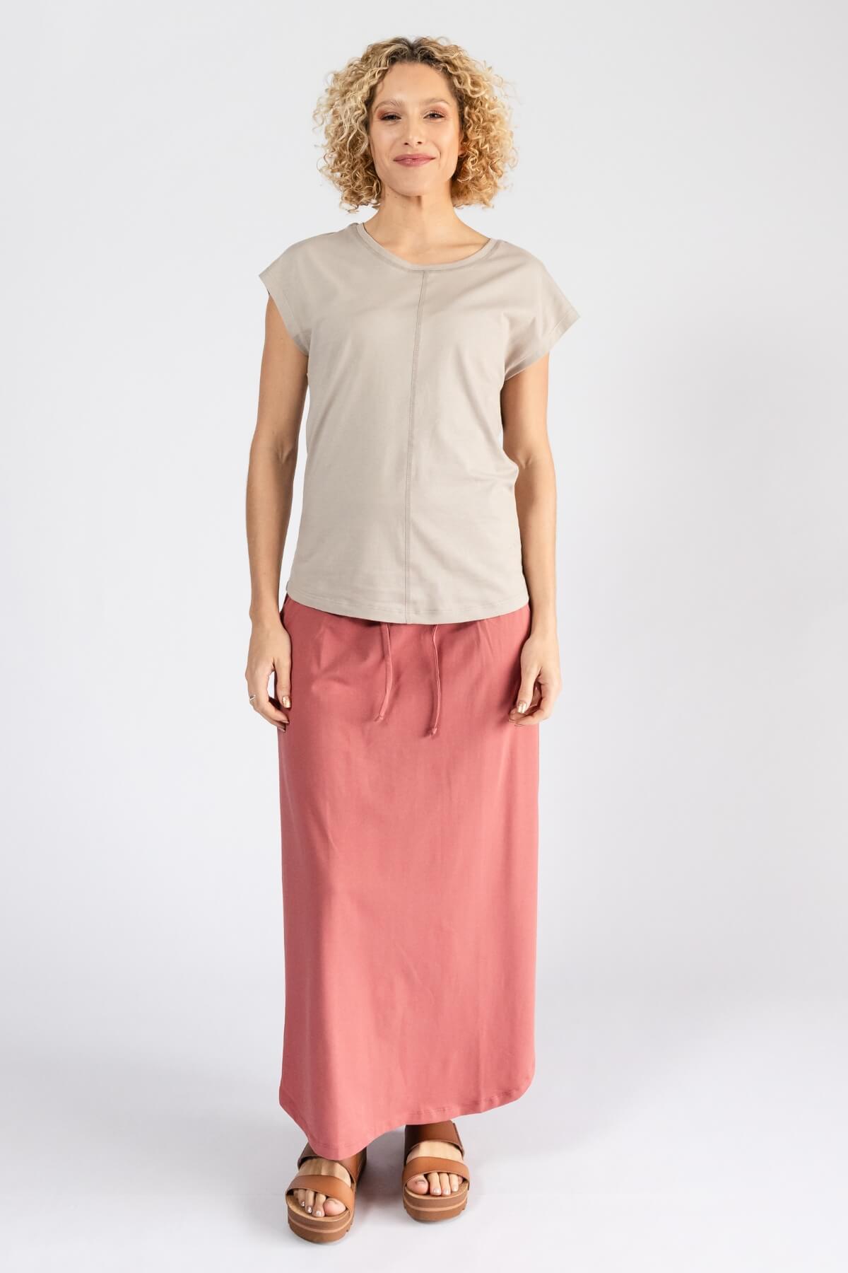 Surya Ethical Organic Cotton Madrid Skirt - Sundae