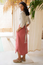 Surya Ethical Organic Cotton Madrid Skirt - rear view