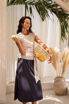 Surya Ethical Organic Cotton Madrid Skirt - ethically made in Nepal