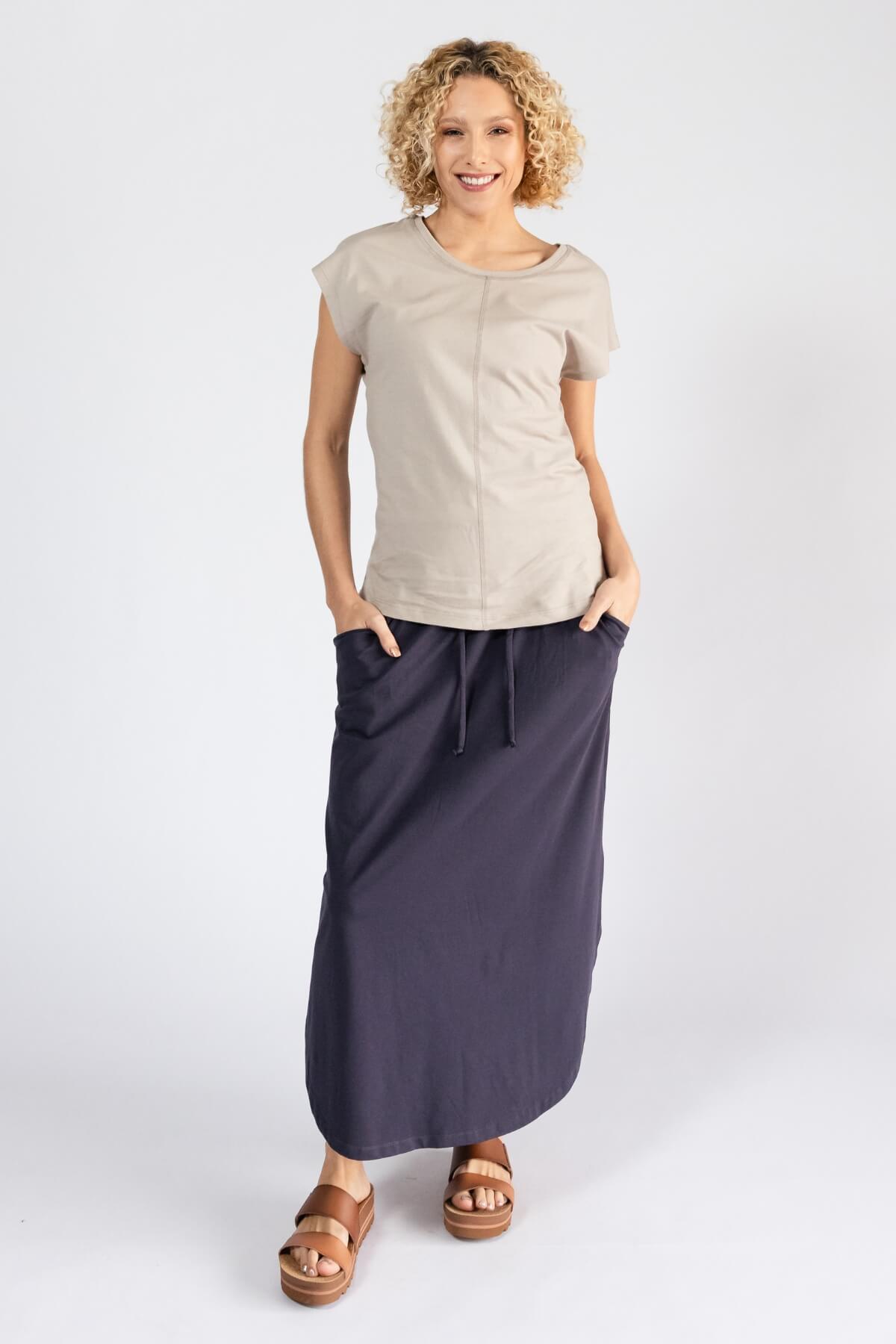Surya Ethical Organic cotton Madrid Skirt - made in Nepal