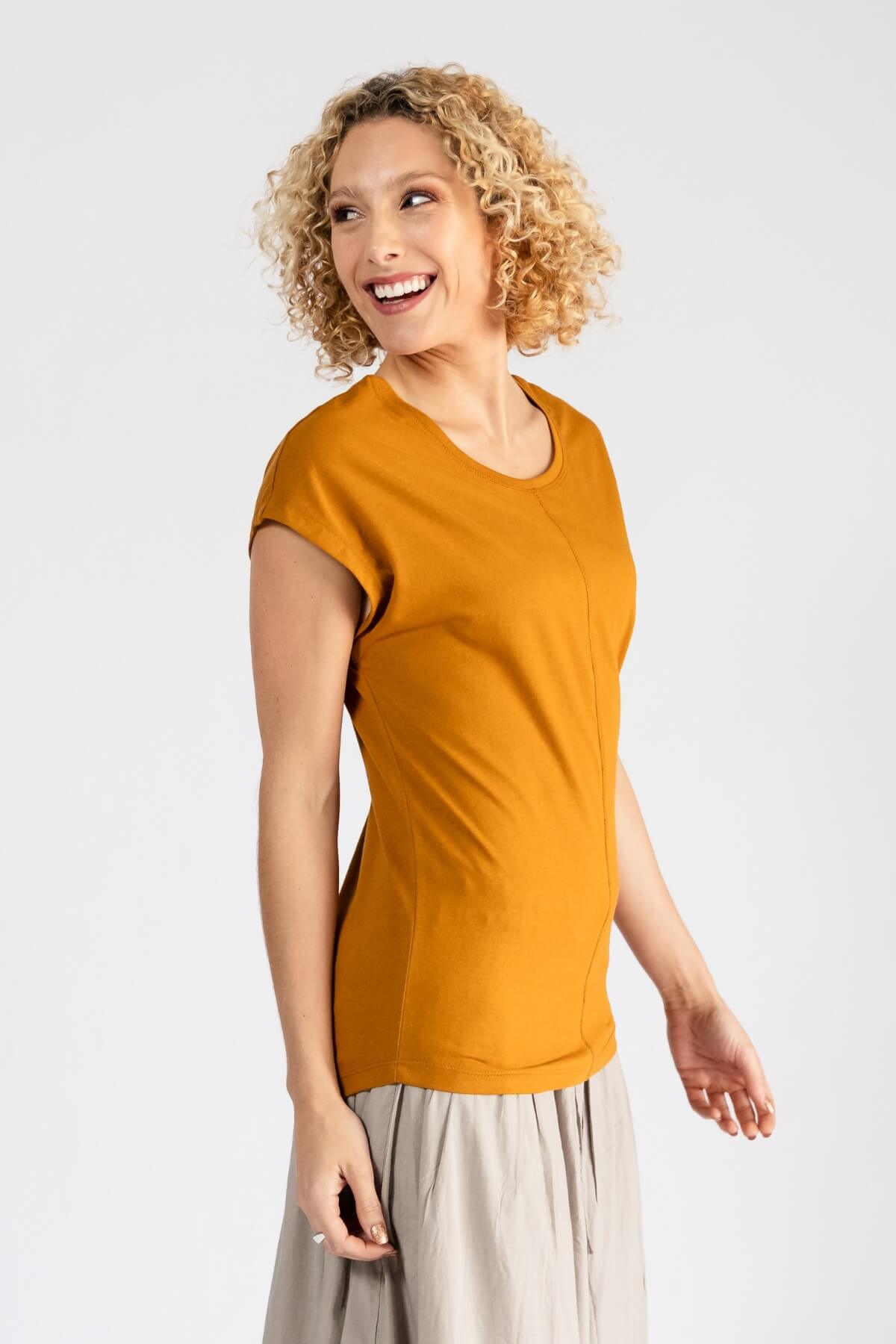 Surya Everyday Organic Cotton Tops for Women -  right side view