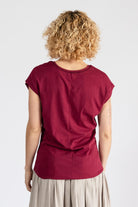 Surya Everyday Organic Cotton T-Shirt for Women -  rear view