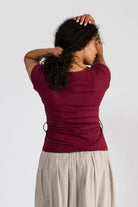 Surya Organic Cotton Amari Top - rear view