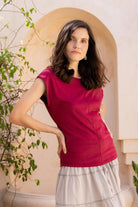 Surya Everyday Organic Cotton T-Shirt for Women - on location in Bali