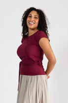 Surya Organic Cotton Amari Top - left side view