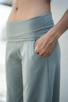 Surya Organic Cotton Cropped Freedom Pants - with two hip pockets