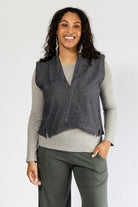 Surya Ethical Organic Jacquard Vest - made in Nepal