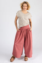 Surya Organic Cotton Palazzo Pants - ethically made in Nepal