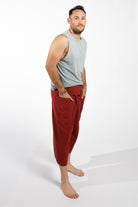 Surya Cotton Short Fisherman Pants for Men - right side view