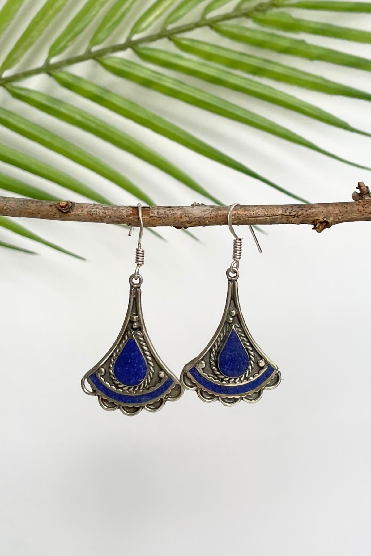 Surya Australia Ethical Tibetan Earrings made in Nepal 
