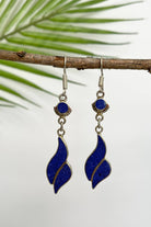 Surya Ethical Tibetan style earrings made in Nepal - Luniva