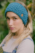Surya Ethical Wool Headband for women made in Nepal - Turquoise