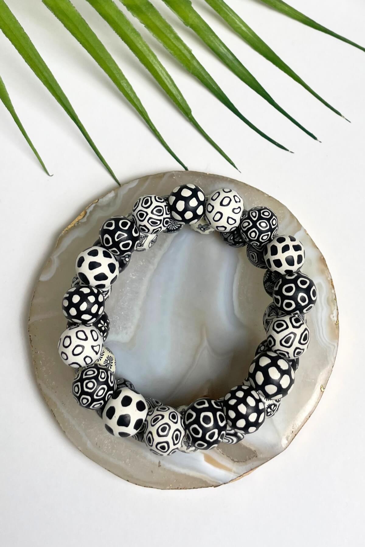 Surya Fairtarde polymer clay bracelets - made in Nepal