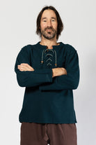 Surya Cotton Shirts for men made in Nepal - Blue