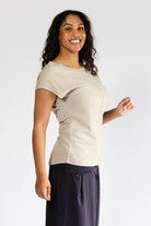 Surya Everyday Basic Organic Cotton Top for Women - right side view