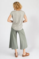 Surya Organic Cotton Cropped Freedom Pants - rear view