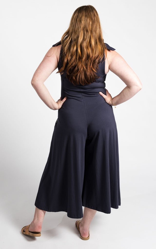 Surya Australia Ethical Organic Cotton Jumpsuit made in Nepal - Midnight