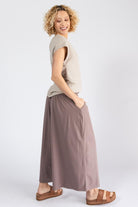Surya Organic Cotton Palazzo Pants - right side view