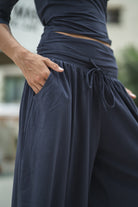 Surya Organic Cotton Palazzo Pants - with two hip pockets