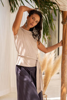 Surya Organic Cotton Amari T-Shirt - relaxed fit top made in Nepal