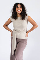 Surya Organic Cotton Amari T-Shirt - with waist tie-up