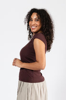 Surya Organic Cotton Amari Top - left side view