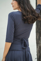 Surya Ethical Organic Wrap Top - tie at rear or on the side