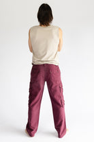 Surya Cotton Cargo Trousers for Men - rear view