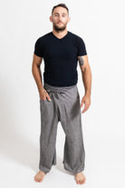 Surya Cotton Thai Fisherman Pants for Men - with pockets!