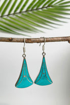 Surya Tibetan Earrings made in Nepal - Riya