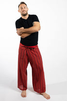 Cotton Thai Fishermen Pants for Men - one size fits all