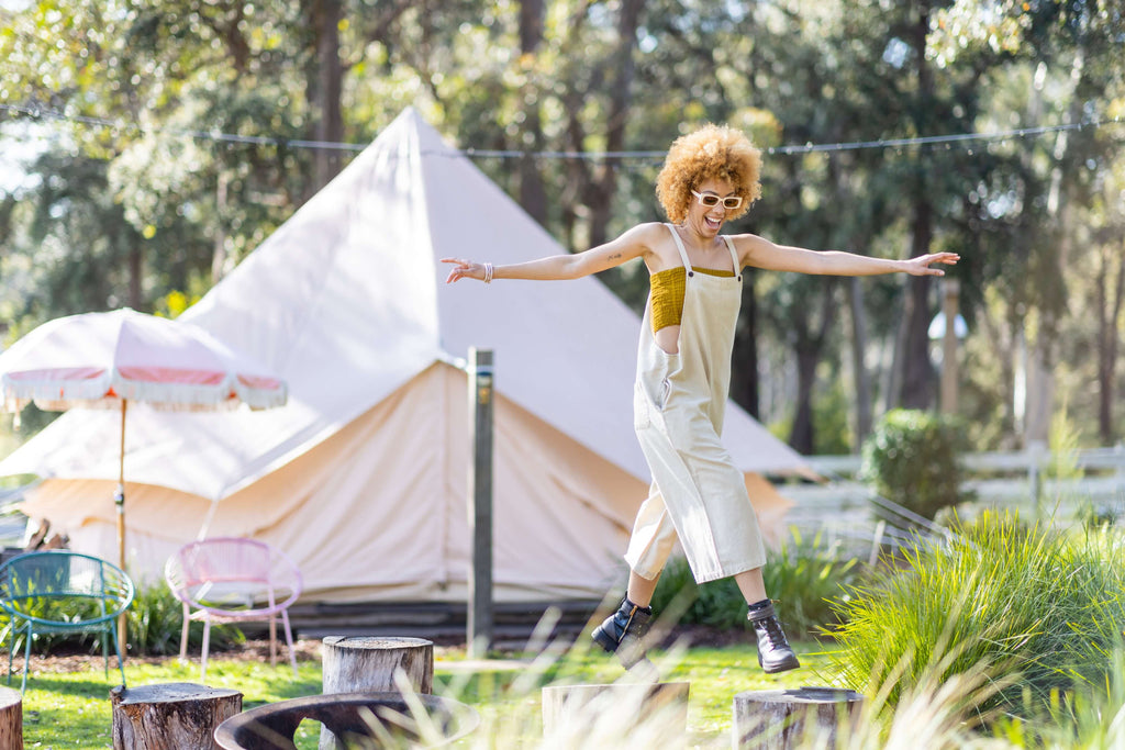 Surya Australia Ethical Cotton Overalls made in Nepal in Jervis Bay