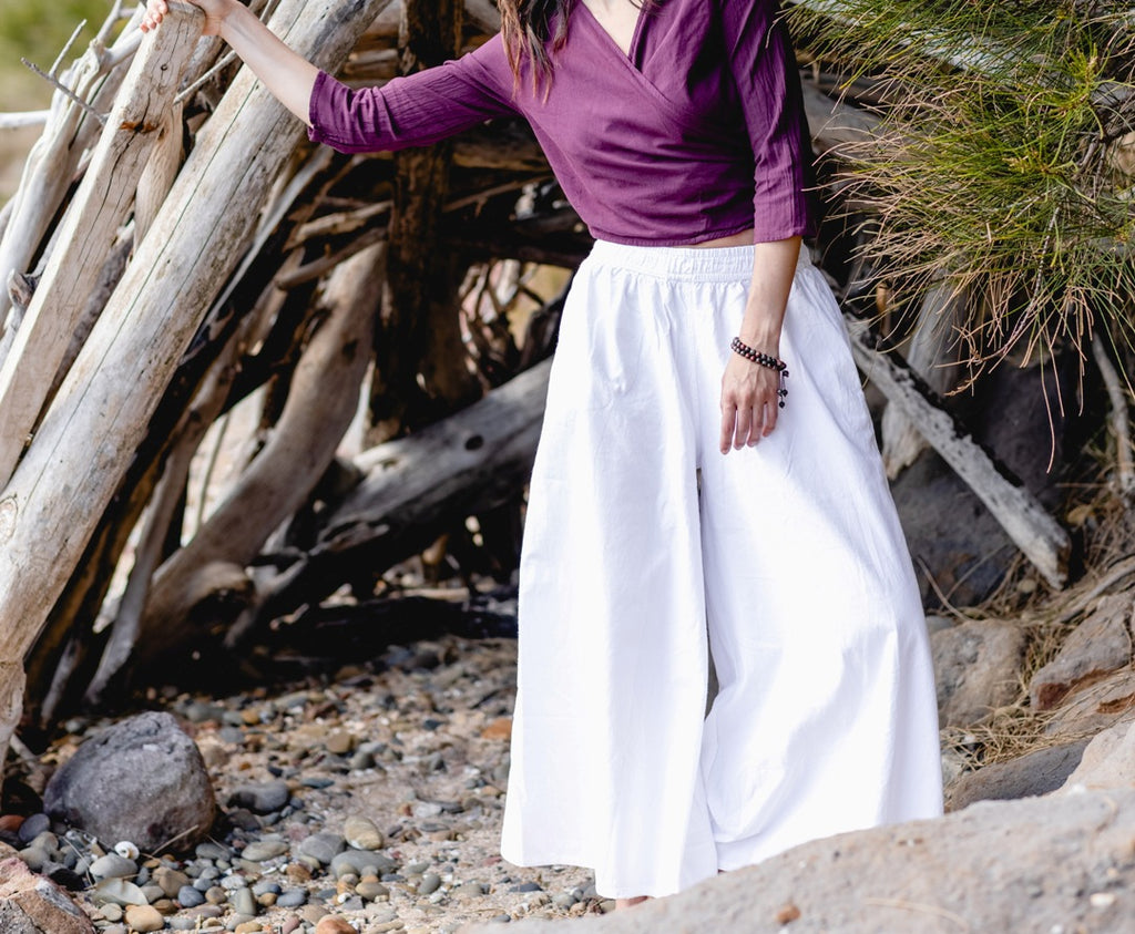 Surya Australia Ethical Cotton Palazzo Pants made in Nepal