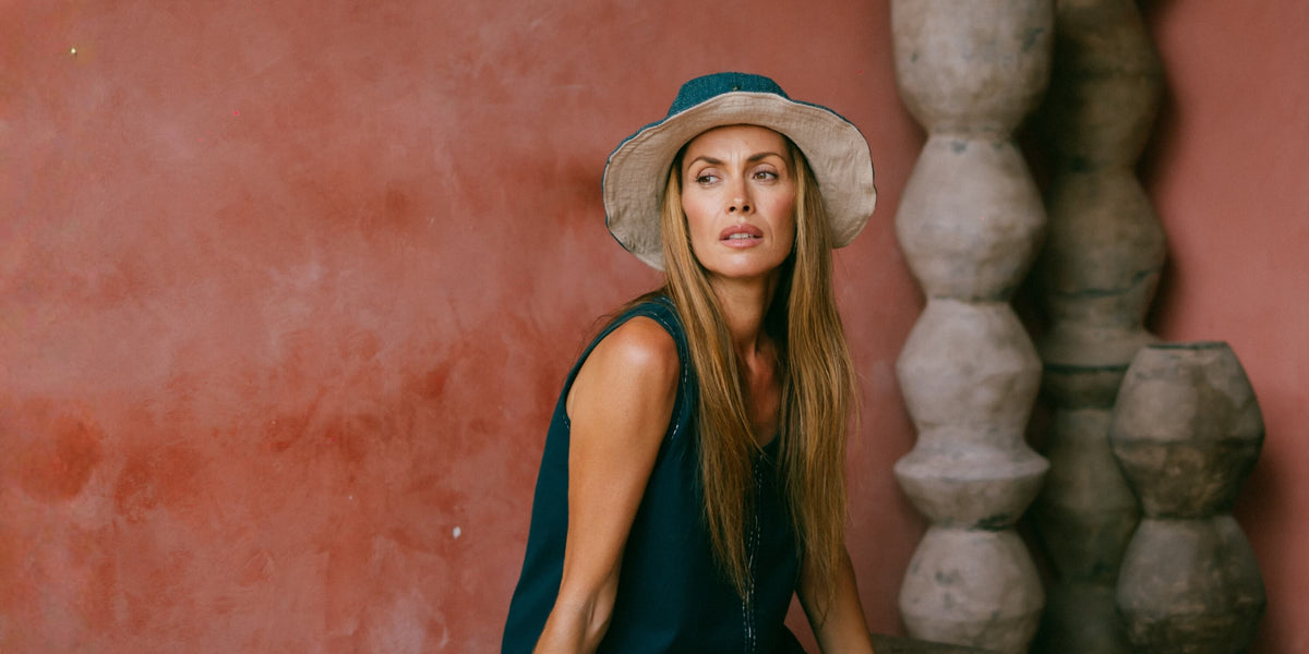 Surya ethically made hemp hats for women from Nepal