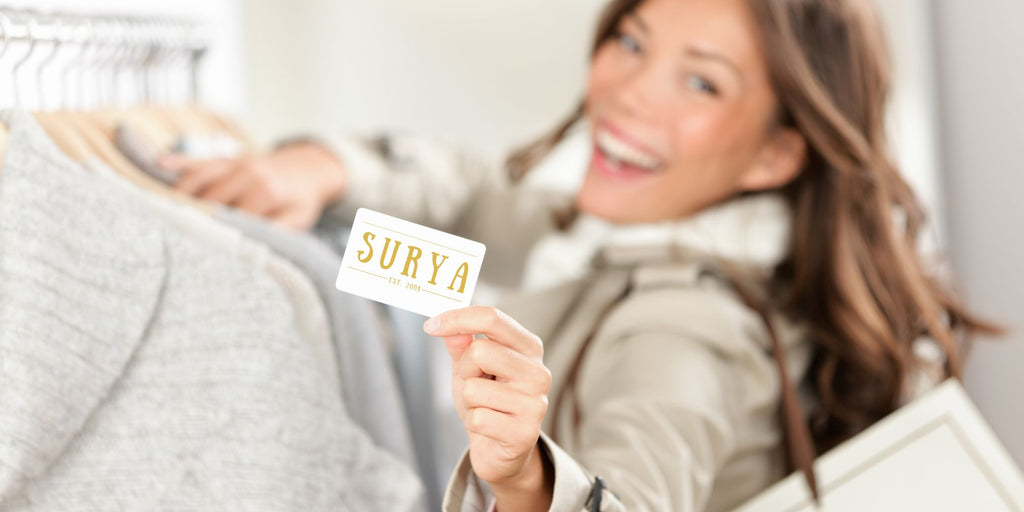 Surya Australia Gift Card Gift Vouchers