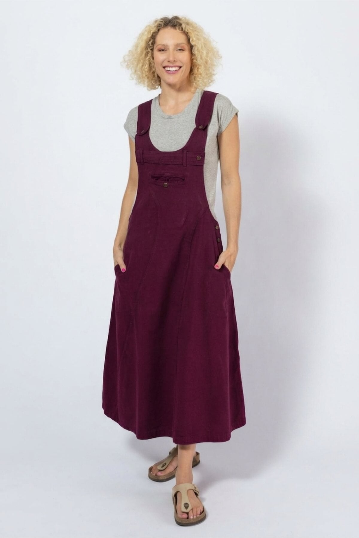 Surya Cotton Dungaree Dresses - ethically made in Nepal