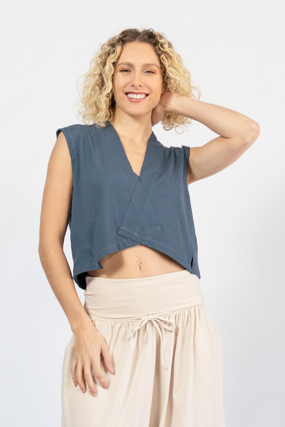 Surya Organic Cotton Ayumi Top - ethically made in Nepal