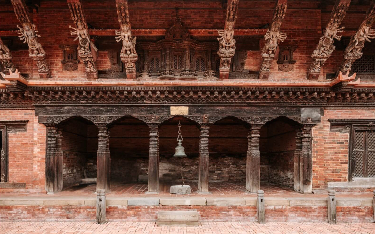 Timber architecture at Patan Durbar Square
