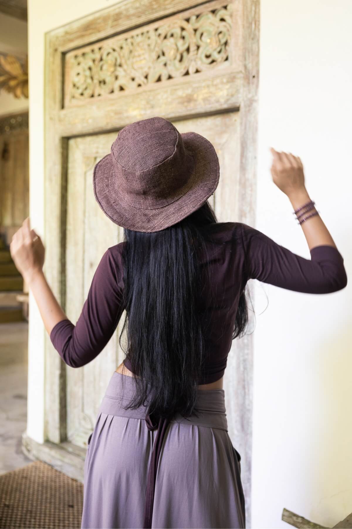 Organic Hemp Hat for women - with cotton lining