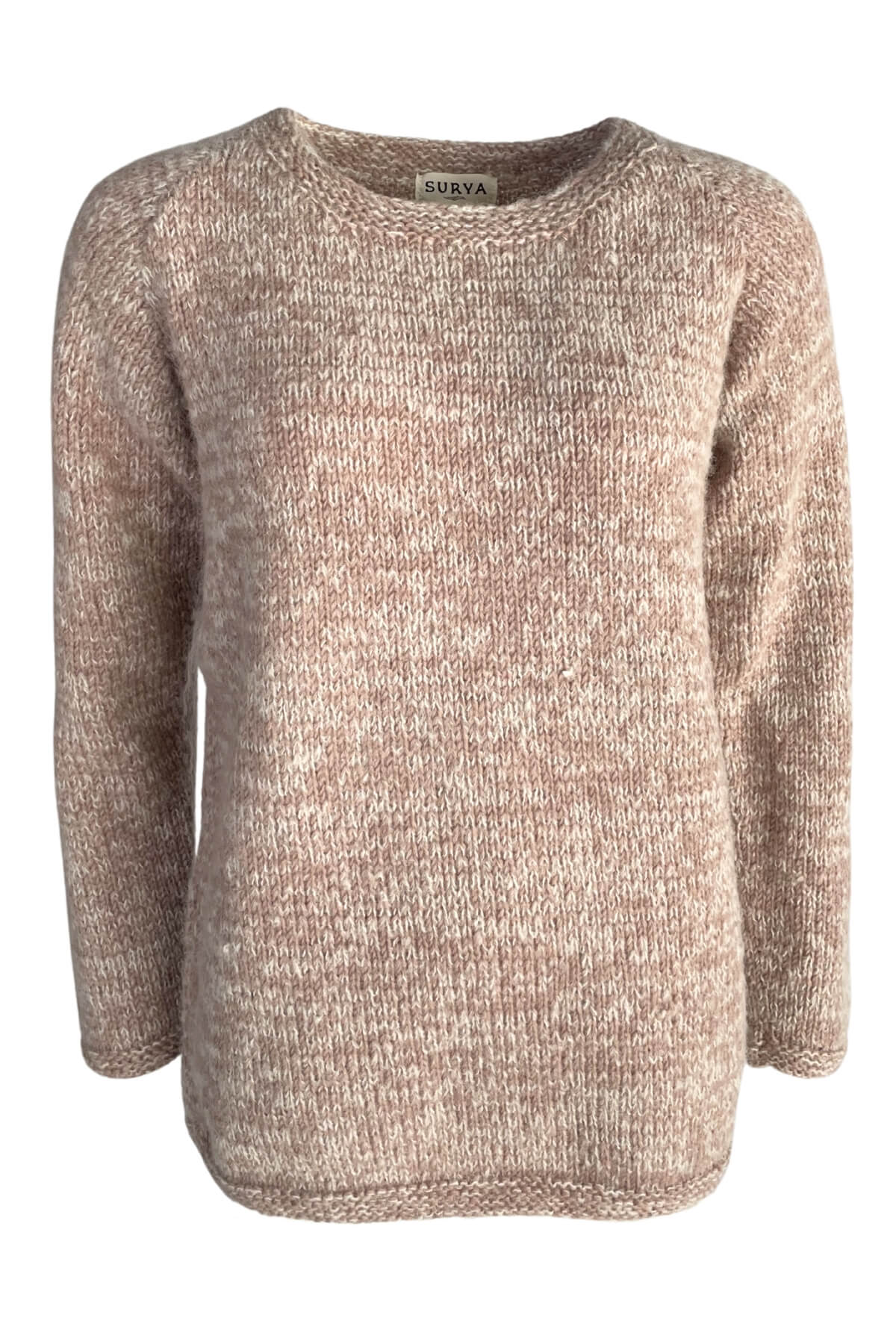 Surya Oversized Wool Sweater for Women - wool sweater product shape