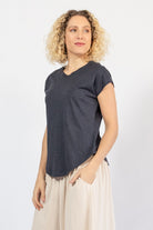 Surya Organic Cotton Basic T-Shirt - left side view