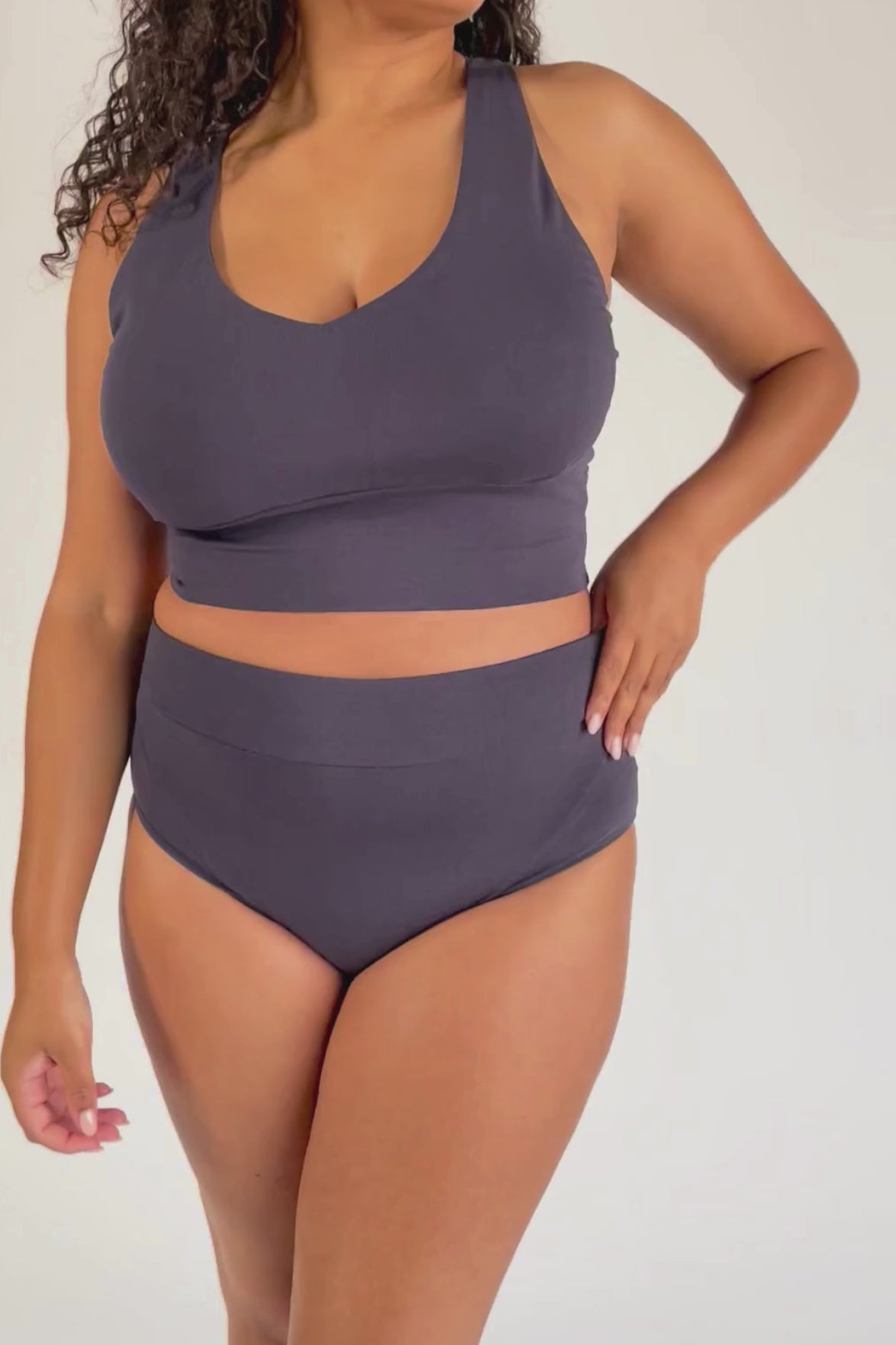 Organic Cotton Briefs for Women -  stretchy video detail