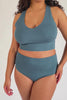 Organic Cotton Bralette - stretchy video detail