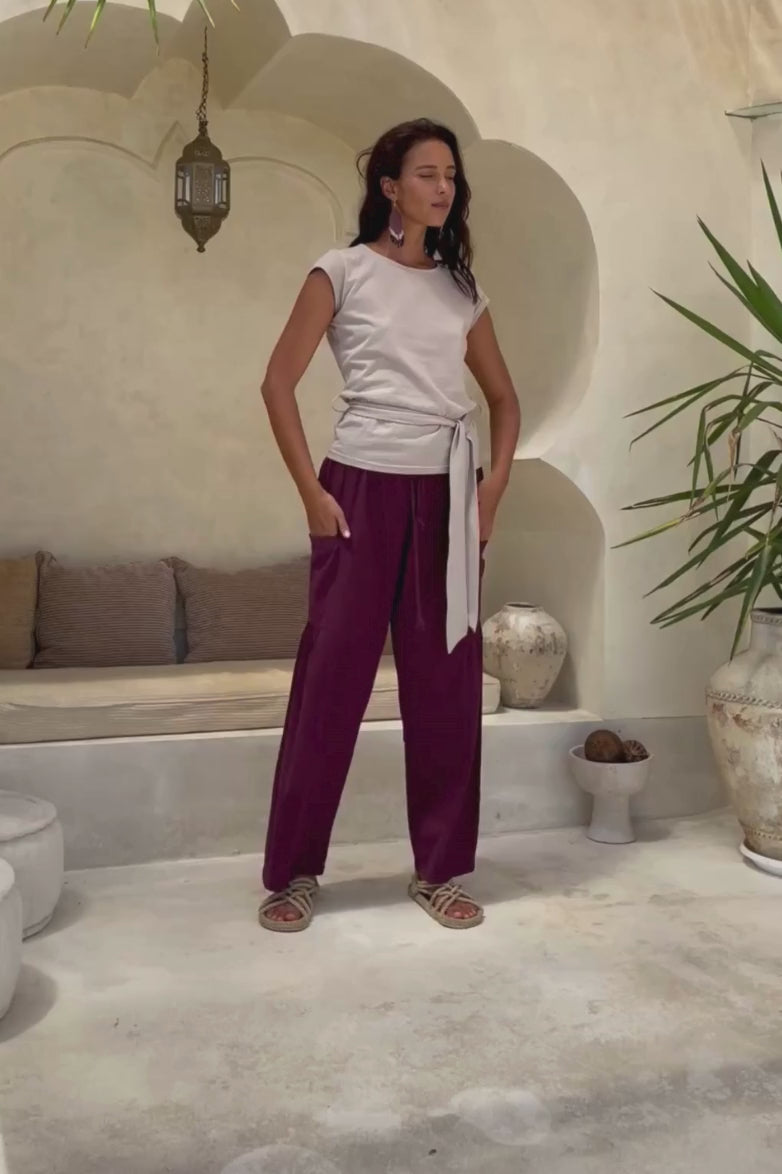 Surya Everyday Cotton Mojo Pants - on location in Bali