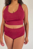 Organic Cotton Bralettes - stretchy fabric video detail