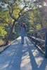 Surya Corduroy Overalls made in Nepal - on location in Huskisson, Jervis Bay