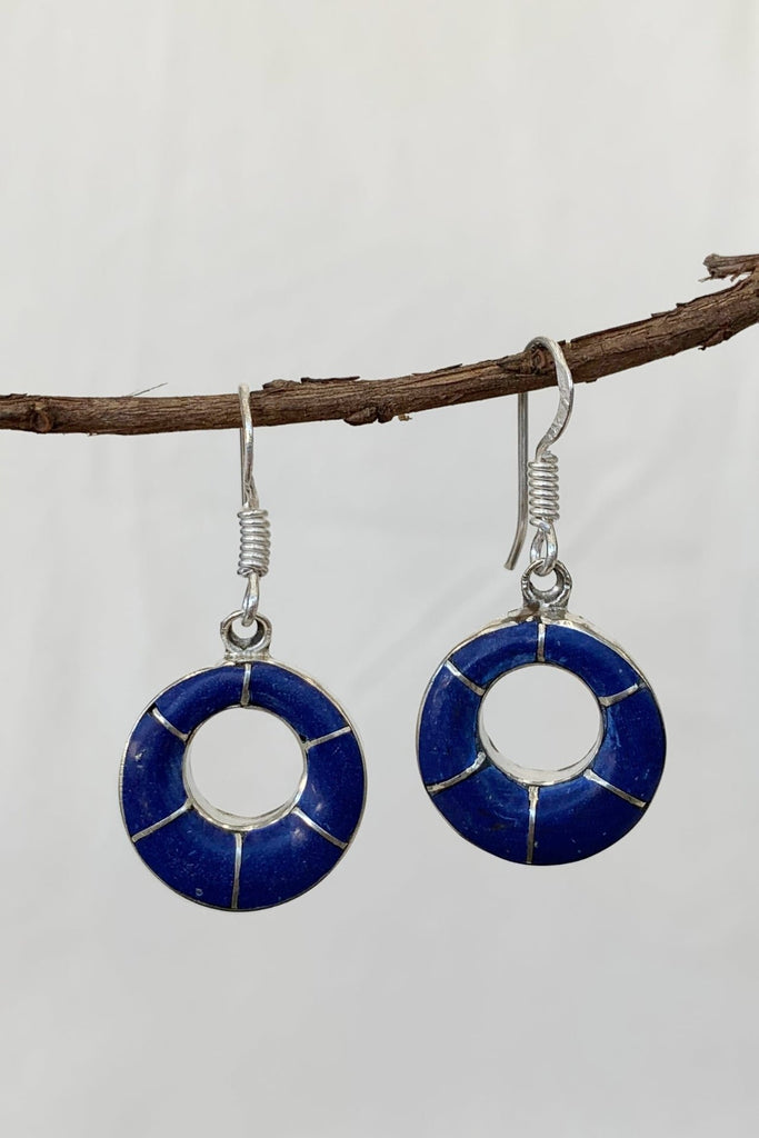 Surya Australia Tibetan Earrings from Nepal - Indira