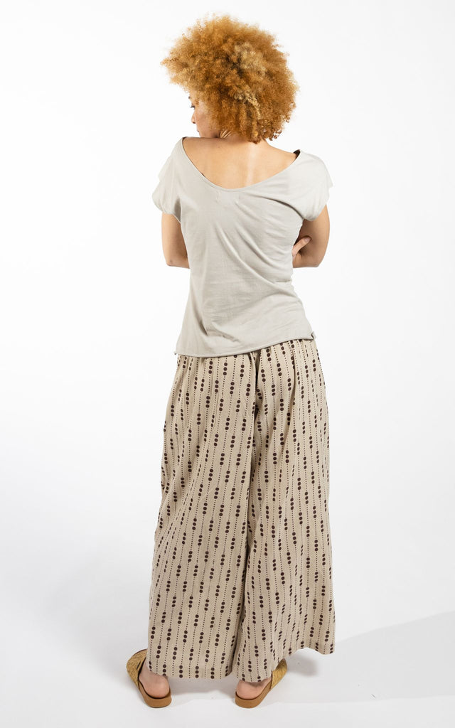 Surya Australia Cotton Lounge Pants made in Nepal - Oatmeal