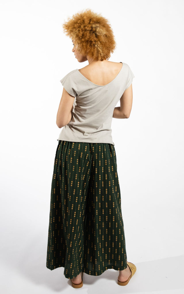 Surya Australia Cotton Lounge Pants made in Nepal - Green